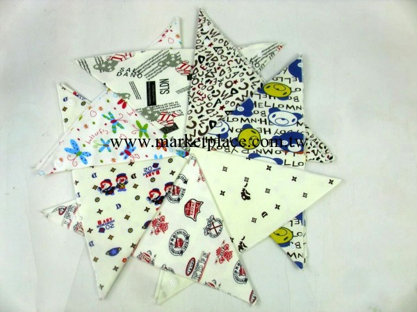 嬰兒用品 猿人頭三角巾批發 口水巾 加大加厚版三角巾/3294工廠,批發,進口,代購