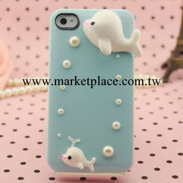 蘋果4手機殼 iphone5保護套 雪糕殼 iphone4S 水鉆 手機殼批發工廠,批發,進口,代購
