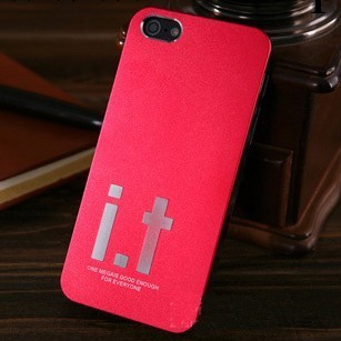 IPHONE5  浮雕限量版鋁合金香港IT 手機保護套 蘋果外殼 配件工廠,批發,進口,代購