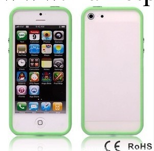 iphone5s手機保護套 信號框邊框外殼 蘋果雙色TPU手機殼配件批發工廠,批發,進口,代購
