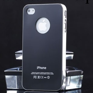 iphone4s手機保護套  防刮玻璃鏡面縷空保護殼  蘋果外殼配件批發工廠,批發,進口,代購