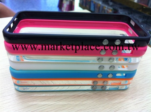 蘋果手機殼 Bumper信號圈 iphone5矽膠套 新款5代保護套配件邊框工廠,批發,進口,代購