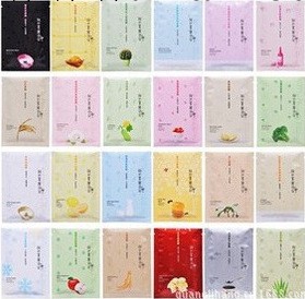 面膜批發2013新版 美麗超薄果纖膜我的美白日記24款任選帶二維碼工廠,批發,進口,代購