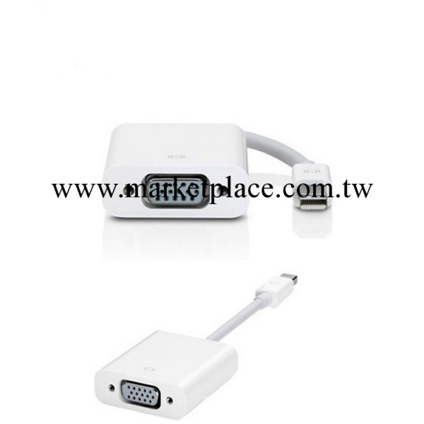 迷你DP轉VGA 蘋果mini displayport to vga連接線 Mac接投影機工廠,批發,進口,代購