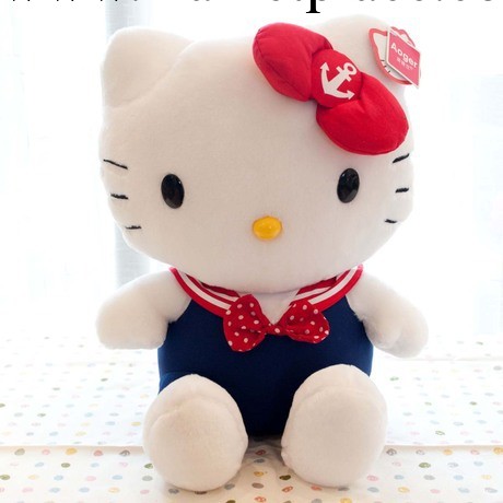 正版澳捷爾hello kitty凱蒂貓咪水手海軍系列毛絨玩具公仔工廠,批發,進口,代購