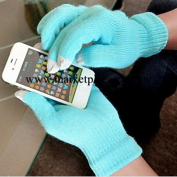 新品 三星iphone蘋果智能手機專用觸屏手套批發 毛線針織保暖手套工廠,批發,進口,代購