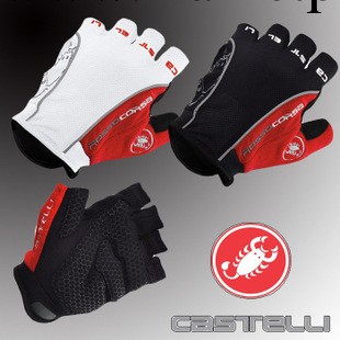 意大利castelli 蠍子手套 自行車騎行手套 半指山地矽膠手套工廠,批發,進口,代購