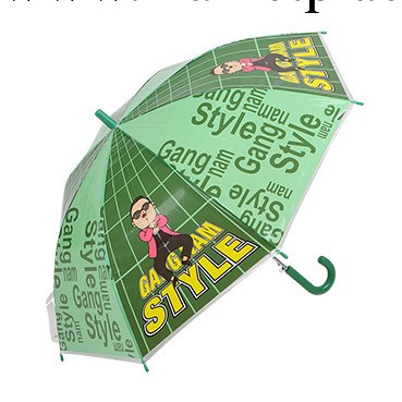 江南style韓國創意雨傘 雨傘混批發廠傢 長柄環保遮陽傘工廠,批發,進口,代購