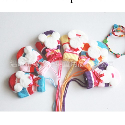 kacakid正品*手工可愛米奇*掛繩小手套1-4歲適用*多色*實拍工廠,批發,進口,代購