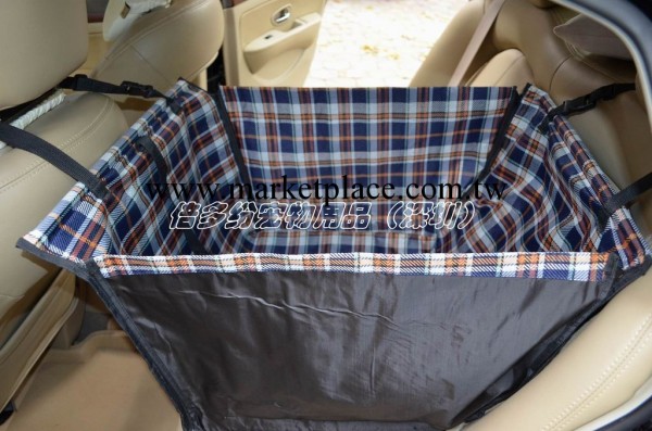 寵物車載墊 貝多紛寵物 圍欄式車墊 後排單座雙層 格子系列批發・進口・工廠・代買・代購