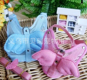 義烏寵物用品廠傢直銷天使寵物胸背帶 套裝工廠,批發,進口,代購
