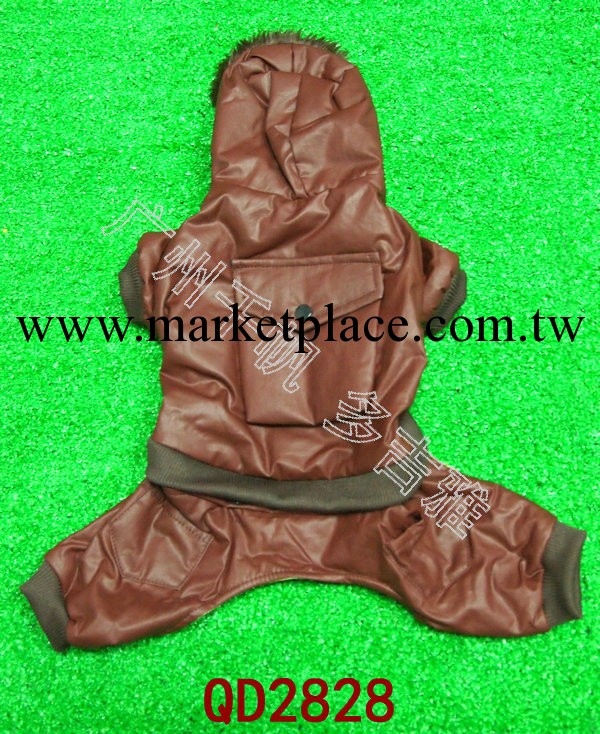 QD2828濃情咖啡四退棉衣 寵物冬裝 寵物用品批發 寵物狗狗服裝工廠,批發,進口,代購