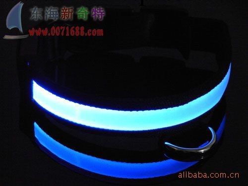 浙江海外熱銷 寵物用品 LED發光寵物項圈 狗項圈 廠傢批發工廠,批發,進口,代購