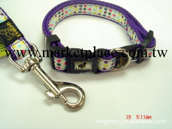 出口歐美高檔尼龍dogcats寵物用品直批A1621狗鏈寵物帶寵物項圈工廠,批發,進口,代購