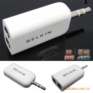 美國Belkin 貝爾金原裝 1分2情侶插 蘋果Ipod NANO可用工廠,批發,進口,代購