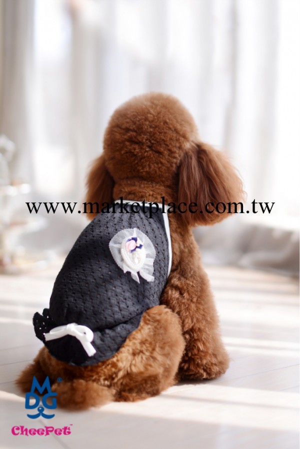Cheepet 趣派寵物 2013 新款寵物衣服 穿孔無袖淑女裙 舒適透氣工廠,批發,進口,代購