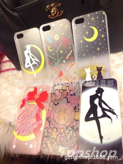 原創獨傢iphone4S/5s 蘋果5S手機殼美少女戰士閨蜜外殼超薄磨砂殼工廠,批發,進口,代購