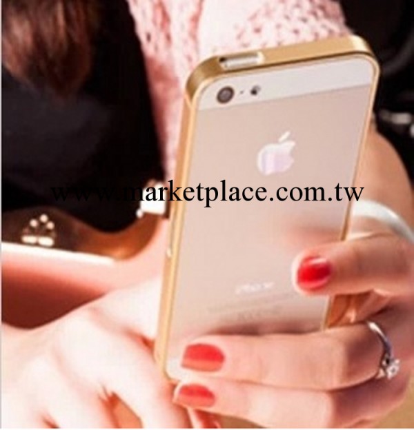 新款Cross-line iPhone5 蘋果4s手機殼 0.7mm超薄金屬邊框保護套工廠,批發,進口,代購