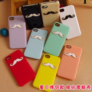 蘋果手機殼批發 iphone5/5s手機殼胡子 保護套水鉆殼 3d阿凡提工廠,批發,進口,代購