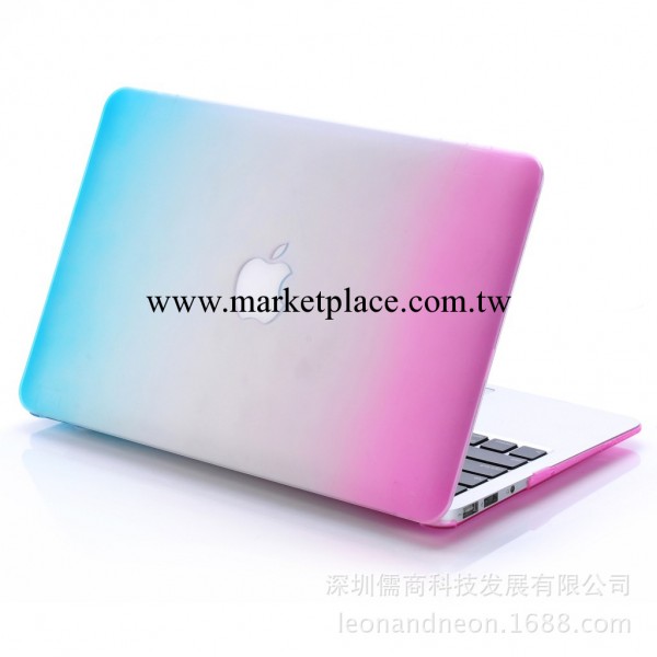 廠傢 蘋果筆記本macbook pro13.3ritina漸變撞色保護外殼 磨砂套批發・進口・工廠・代買・代購