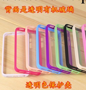 iphone5/5S TPU透明背板矽膠保護套 蘋果4/4S TPU亞克力手機殼工廠,批發,進口,代購