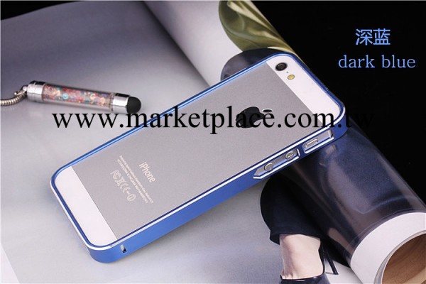 愛酷兒蘋果iphone5手機殼 iphone5s超薄金屬邊框 5s手機殼卡扣式工廠,批發,進口,代購