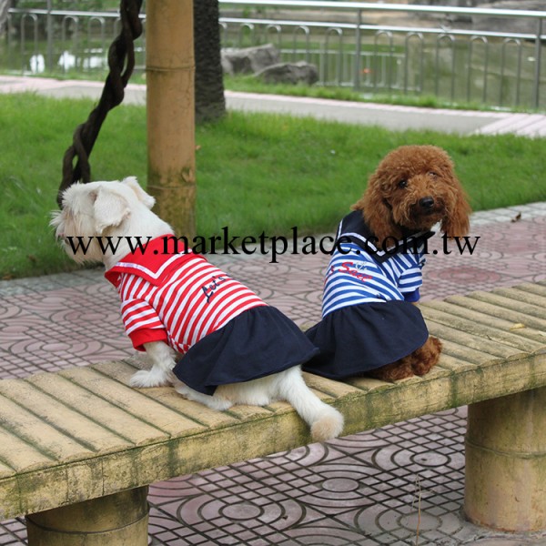 水手裙寵物衣服批發 泰迪衣服 狗衣服工廠,批發,進口,代購
