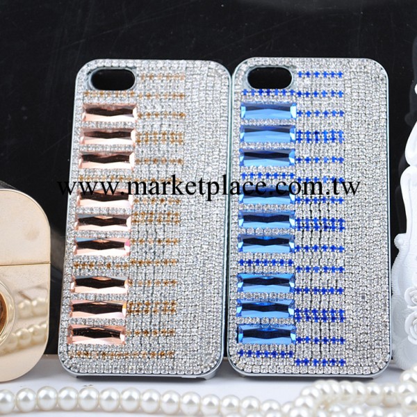 新款蘋果4s手機殼水鉆 iPhone5鑲鉆5s水晶鉆滿鉆手機套保護殼潮工廠,批發,進口,代購