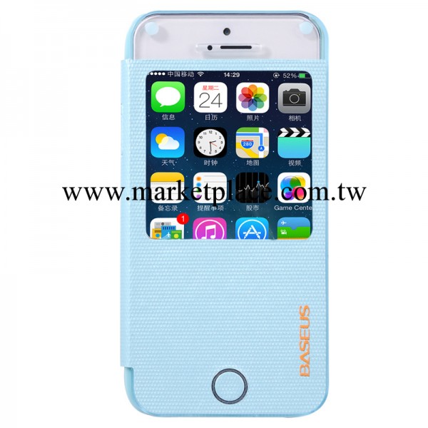 蘋果iphone 5S 高清視窗皮套IPHONE 5 玻衣皮套 倍思正品工廠,批發,進口,代購