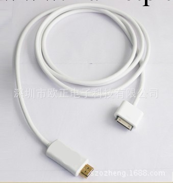 ipad to HDMI adapter 蘋果高清線 視頻線 HDMI線 IPAD鏡像同步工廠,批發,進口,代購