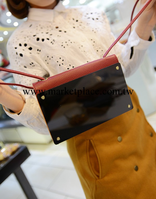 2014新款PU女包休閒學院街頭迷你韓版斜挎鏡子包iphone5_5s手機包工廠,批發,進口,代購