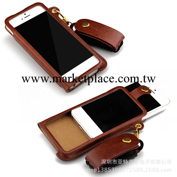 新款蘋果5手機殼 iphone5S保護套 iphone4S支架掛繩手機皮套工廠,批發,進口,代購