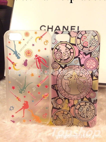 原創獨傢iphone4S/5s 蘋果5S手機殼美少女戰士星星外殼超薄磨砂殼工廠,批發,進口,代購