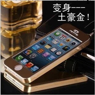 蘋果iphone5/5S手機殼 蘋果5代金屬上下扣保護殼 5代超薄保護殼工廠,批發,進口,代購