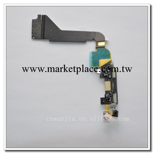 全新原裝蘋果4代尾插   蘋果4G黑色尾插排線  iphone4手機排線工廠,批發,進口,代購