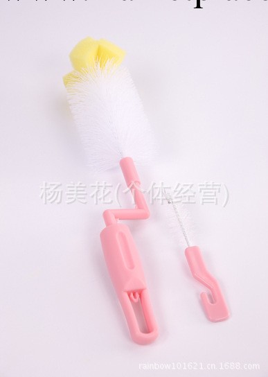 小王子奶瓶刷奶嘴刷 寶寶奶粉瓶可旋轉尼龍海綿刷子嬰兒清潔用品工廠,批發,進口,代購