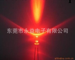 廠傢特價供應高品質led燈珠發光二極管f5圓頭水清高亮白發紅工廠,批發,進口,代購