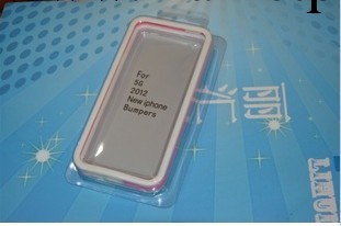新款蘋果5手機殼 iphone5 邊框 信號圈 帶金屬按鍵 bumper邊框工廠,批發,進口,代購