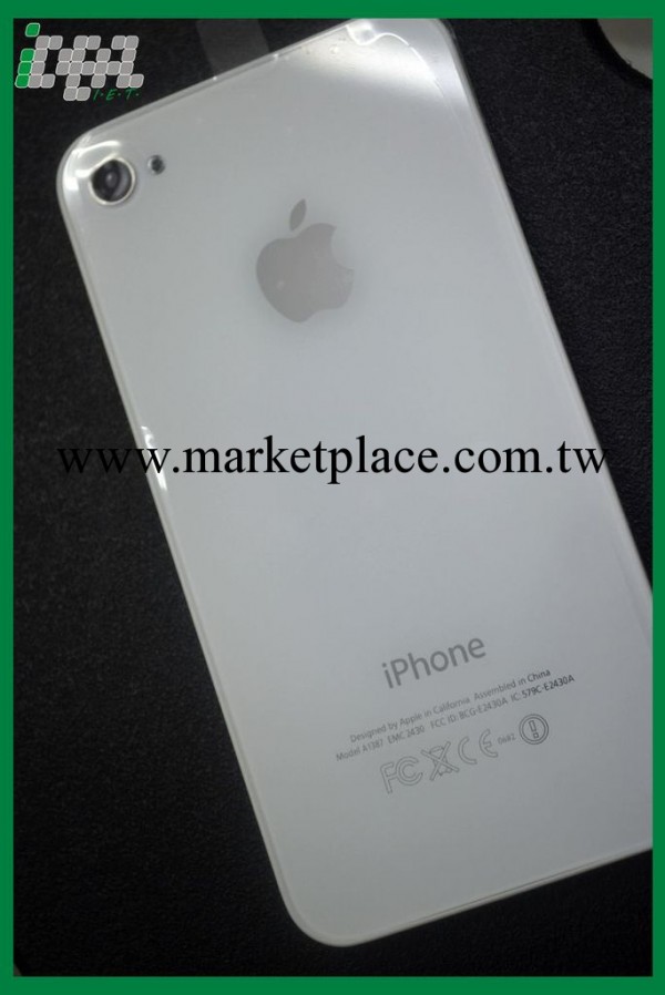 引領時尚 熱賣iphone4s鋼化玻璃後蓋 杜絕水貨、山寨版蘋果配件工廠,批發,進口,代購