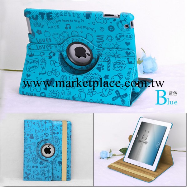 小魔女360度旋轉支架皮套 新款蘋果ipadair皮套 經典ipad5 保護套工廠,批發,進口,代購