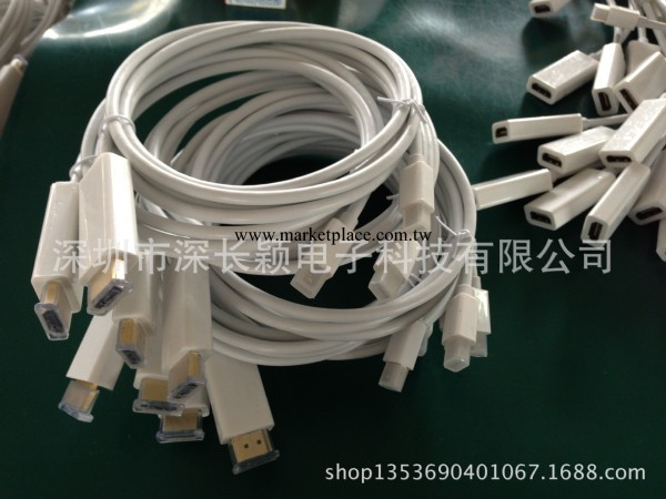 廠傢直銷：mini dp轉hdmi線 蘋果電腦轉接線 1米2米3米5米工廠,批發,進口,代購