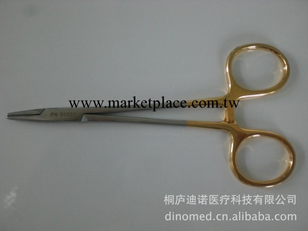 持針鉗 金柄鑲片持針鉗 整形美容外科 手術器械 手術耗材工廠,批發,進口,代購