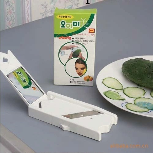 韓國黃瓜美容切片器 面膜器 削片器 黃瓜刀 切黃瓜刀片 美容器工廠,批發,進口,代購