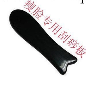 瘦臉天然水牛角小魚形刮痧板魚型魚形臉部美容刮痧板片 黑色黃色工廠,批發,進口,代購