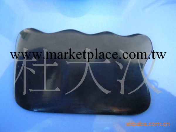 供應天然水牛角大波浪刮痧板工廠,批發,進口,代購