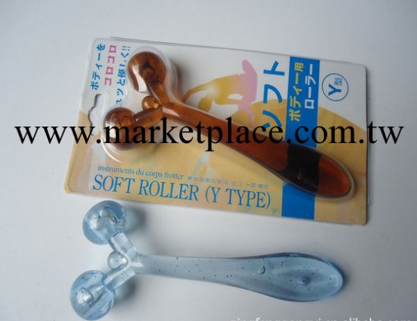 Y型按摩器Y型滾輪按摩器 Y型球式按摩器Y形雙滾輪按摩瘦身器工廠,批發,進口,代購