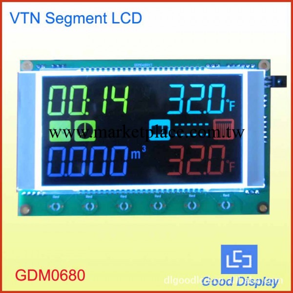 開模定制VA LCD液晶屏 醫療設備LCD液晶模塊 VA黑底段碼液晶屏批發・進口・工廠・代買・代購