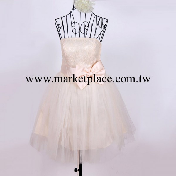 伴娘晚宴禮服短款 新娘結婚婚紗小禮服裙 時尚蕾絲敬酒服廠傢批發工廠,批發,進口,代購