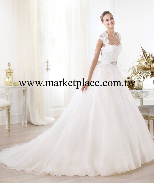 pronovias婚紗禮服 高檔時尚拖尾婚紗禮服LEOZZA24工廠,批發,進口,代購