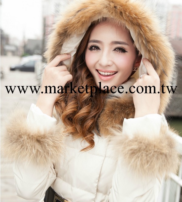 2013新款missfofo 6623款專櫃正品 女式羽絨衣金屬拉鏈外套 批發工廠,批發,進口,代購
